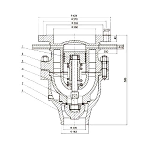 A49Y-100 中溫中壓沖量安全裝置（H系列）